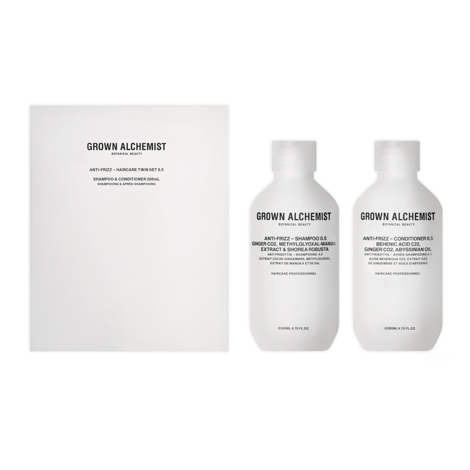 Anti-Frizz HairCare Twin Set 0.5 | Grown Alchemist | Marken |  Schönheitsberatung