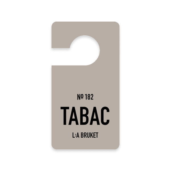 No. 182 Fragrance Tag Tabac