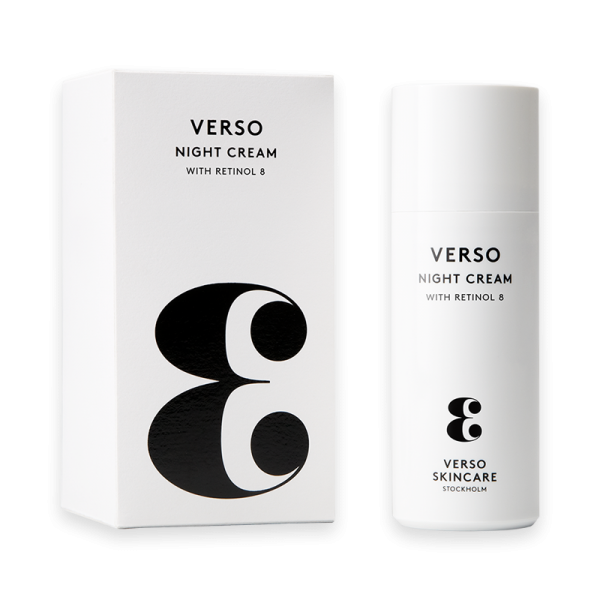 Verso Skincare Night Cream, Hochwertige Inhaltsstoffe, Der Verso Skincare Onlineshop, Night Cream von Verso Skincare, Nachtcreme mit Retinol 8