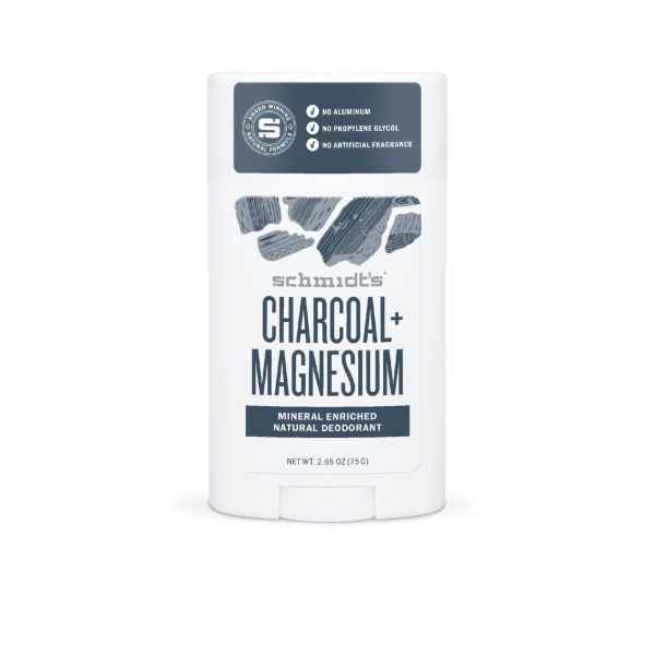 Charcoal + Magnesium Deodorant Stick