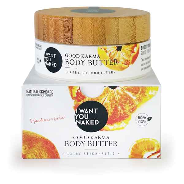 GOOD KARMA Body Butter mit Mandarine & Lorbeer
