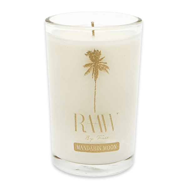 raaw alchemy, raaw by trice, raaw by trice blackened santal, raaw mandarin moon