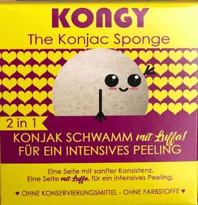 The Konjac Sponge Flach - Luffa intensives Peeling