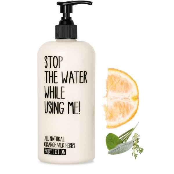 All Natural Orange Wild Herbs Body Lotion