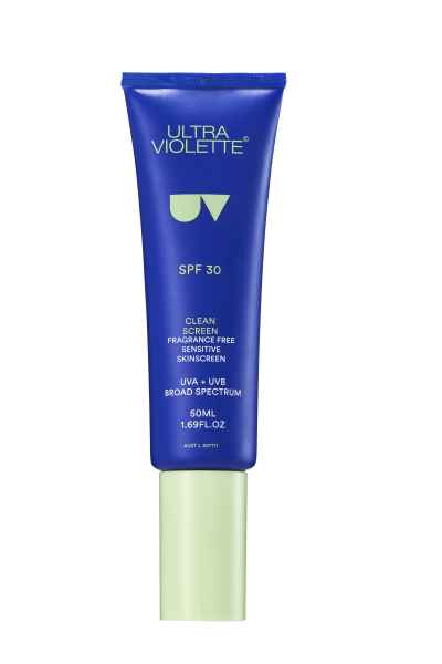 Clean Screen Fragrance Free Weightless Sensitive Skinscreen SPF30 "
