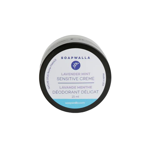 Mini Sensitive Deodorant Cream Lavender Mint 15g